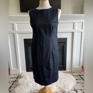 Navy blue dress